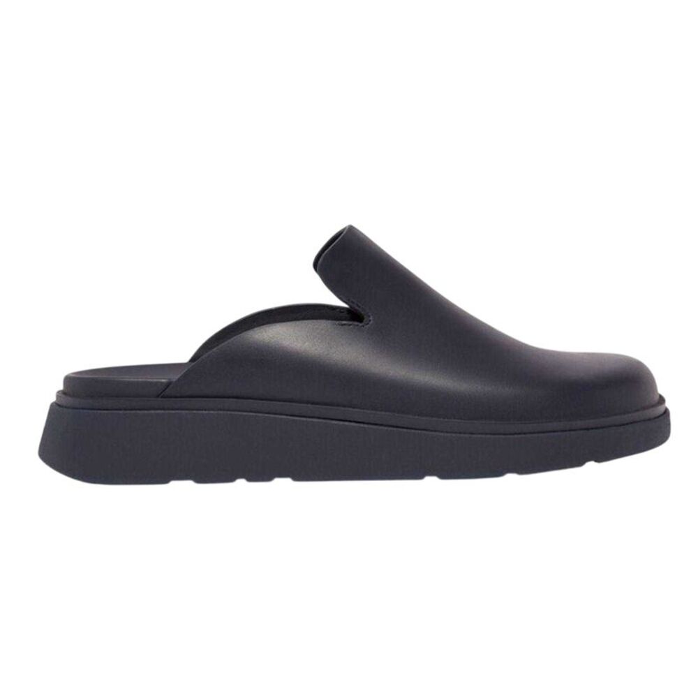 Fit Flop Womens/Ladies Leather Mules / Navy